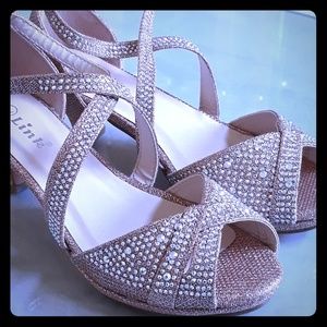 Girls Glam Kitten Heels